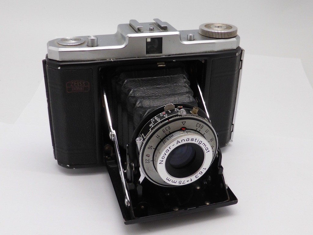 ZEISS IKON NETTAR S515/2 NOVAR ANASTIGMAT 6.3/75