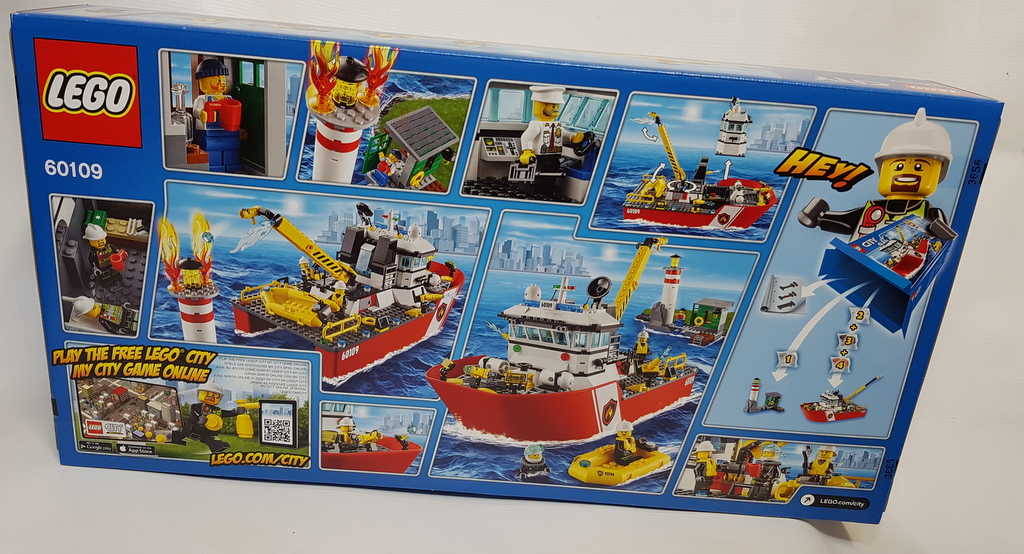 LEGO CITY Klocki ???�d?? Stra?�acka 60109 NOWE OKAZJA! - 7089224303 - oficjalne archiwum Allegro