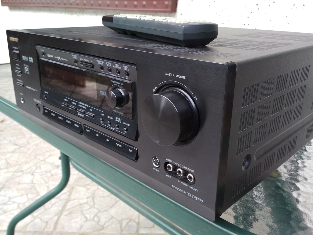 ONKYOオンキョー TX-DS777 オーディオアンプAV 99年ビンテージ ONKYO TX-DS777の仕様 オンキヨー/オンキョー