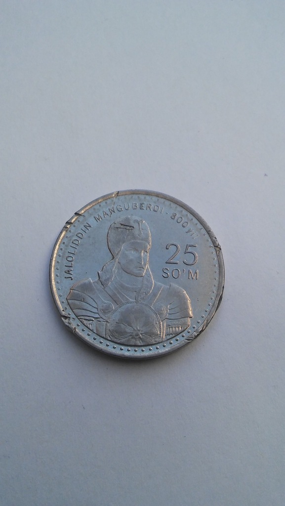Uzbekistan 25 som 1999 Dżalal ad-Din Manguberti