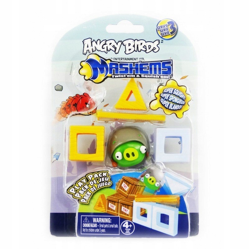 ANGRY BIRDS Mashems ŚWINIA HEŁM Figurka Klocki
