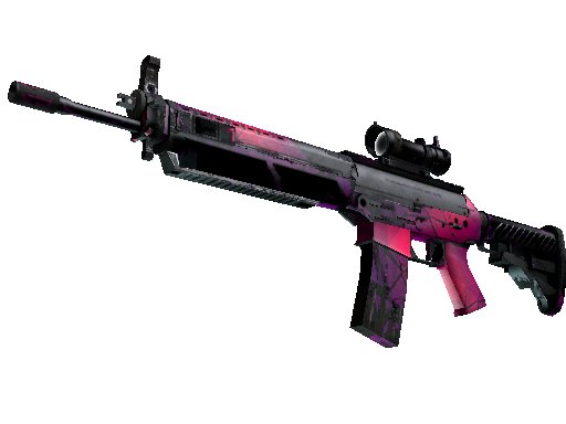 CS:GO SKIN SG 553 Pulse (Field-Tested) | 3 minuty