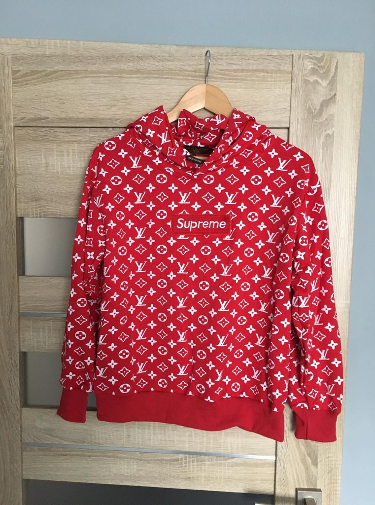 Bluza m ska Supreme X Louis Vuitton LV S M 7220558107