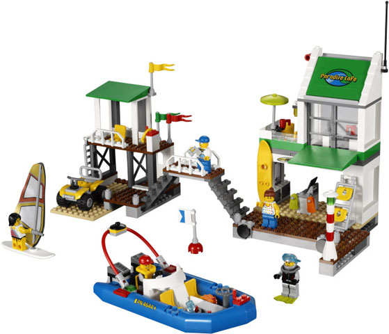 LEGO City Marina Plaża Wakacje Lato 4644