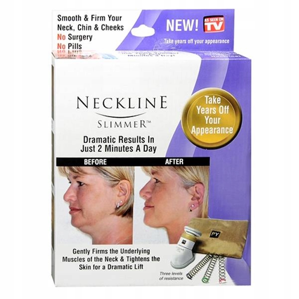 NECKLINE SLIMMER WYSZCZUPLA MASAŻER SZYI PODBRÓDKA