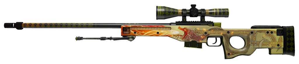 SKINY CS:GO AWP Dragon Lore 3/5 FT