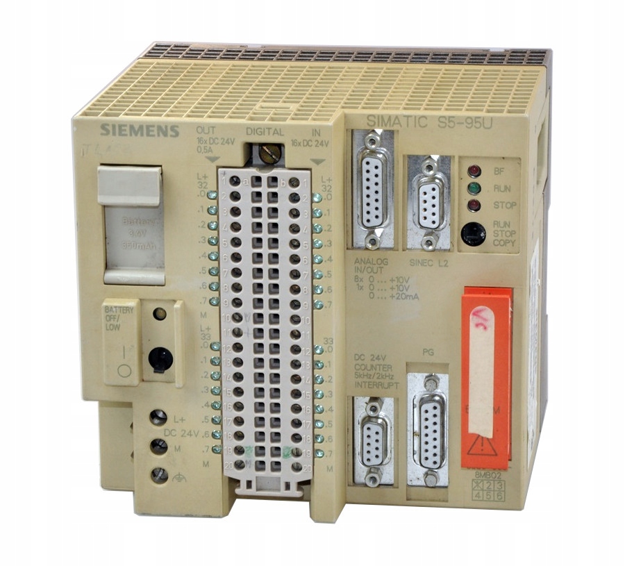 Sterownik PLC Simatic S5-95U 6ES5 095-8MB02