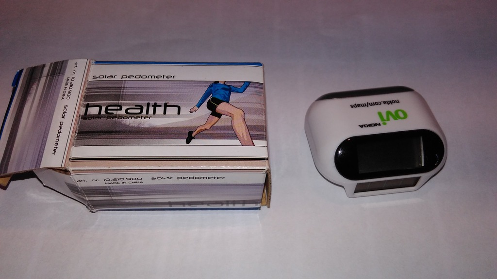 SOLAR PEDOMETER NOKIA KROKOMIERZ