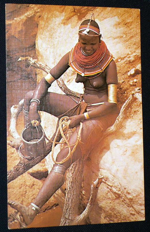 KENIA - Dziewczyna z plemienia Samburu