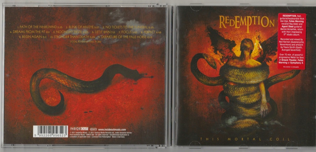 REDEMPTION This Mortal Coil CD 2011 GER OKAZJA NM-