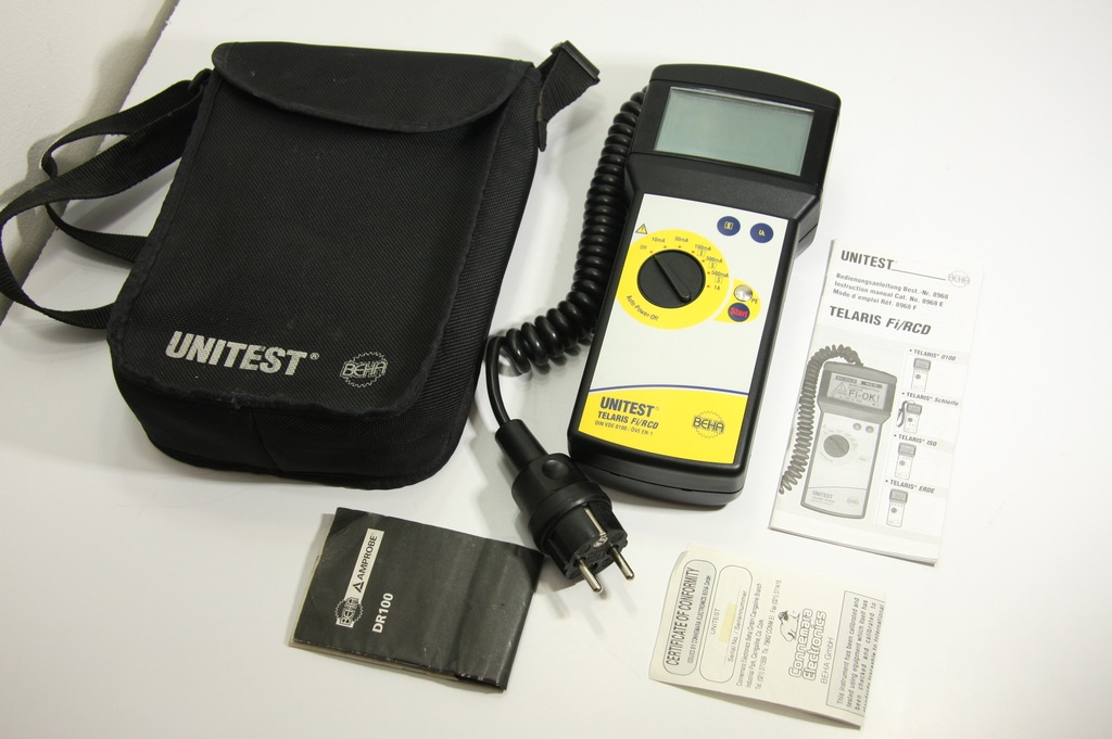 Tester / Miernik BEHA Unitest Telaris Fi/RCD