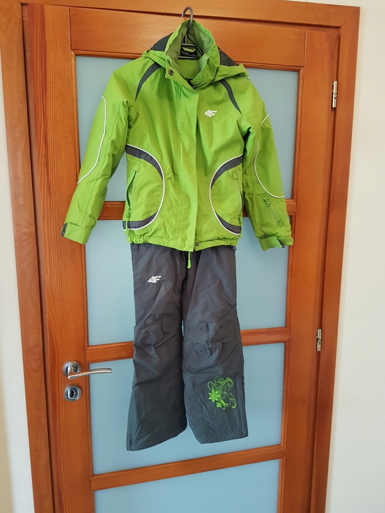 kombinezon narciarski zima kurtka+spodnie 4F r.134