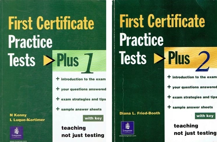 FIRST CERTIFICATE PRACTICE TESTS PLUS 1+2