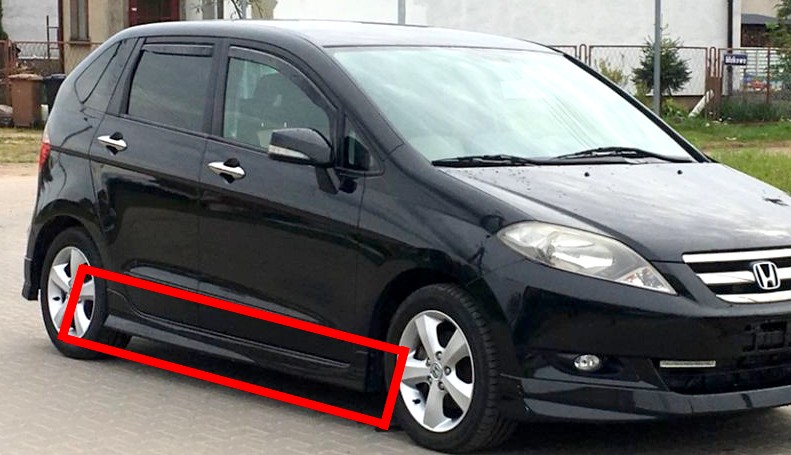 Oryginalne akcesoryjne nakładki progowe Honda FR-V