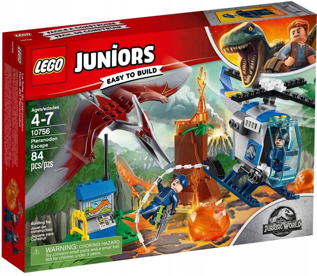 Lego Juniors Ucieczka przed pteranodonem