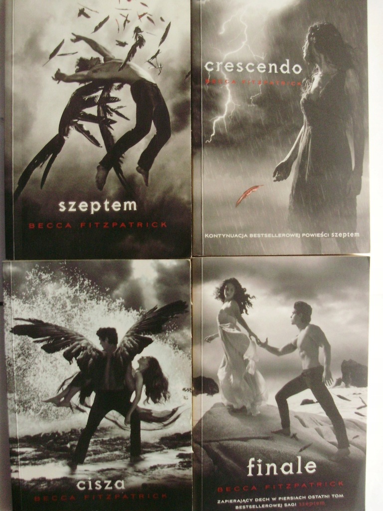 Becca Fitzpatrick Seria Szeptem Komplet