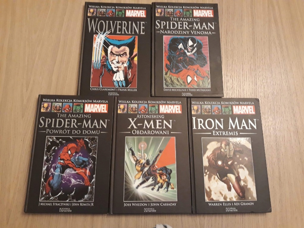 Wielka kolekcja komiksów Marvela [WKKM] Tomy 1-5