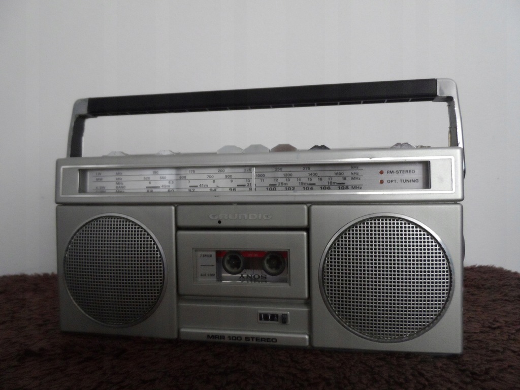 Radio Grundig MRR 100 MICROCASSETTE Stereo Unikat