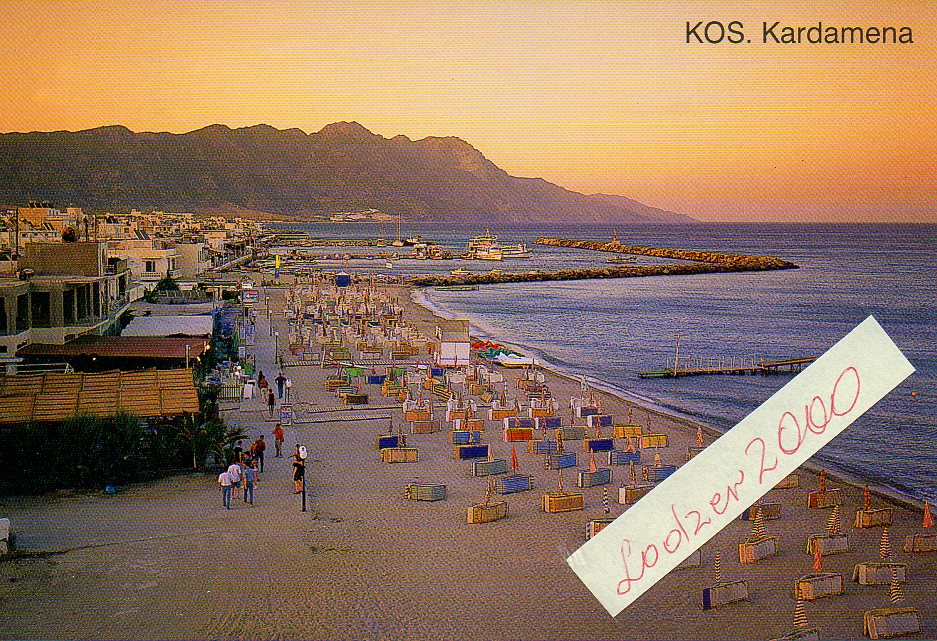 GRECJA KOS KARDAMENA PLAŻA