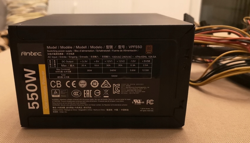 Zasilacz Antec VPF 550W
