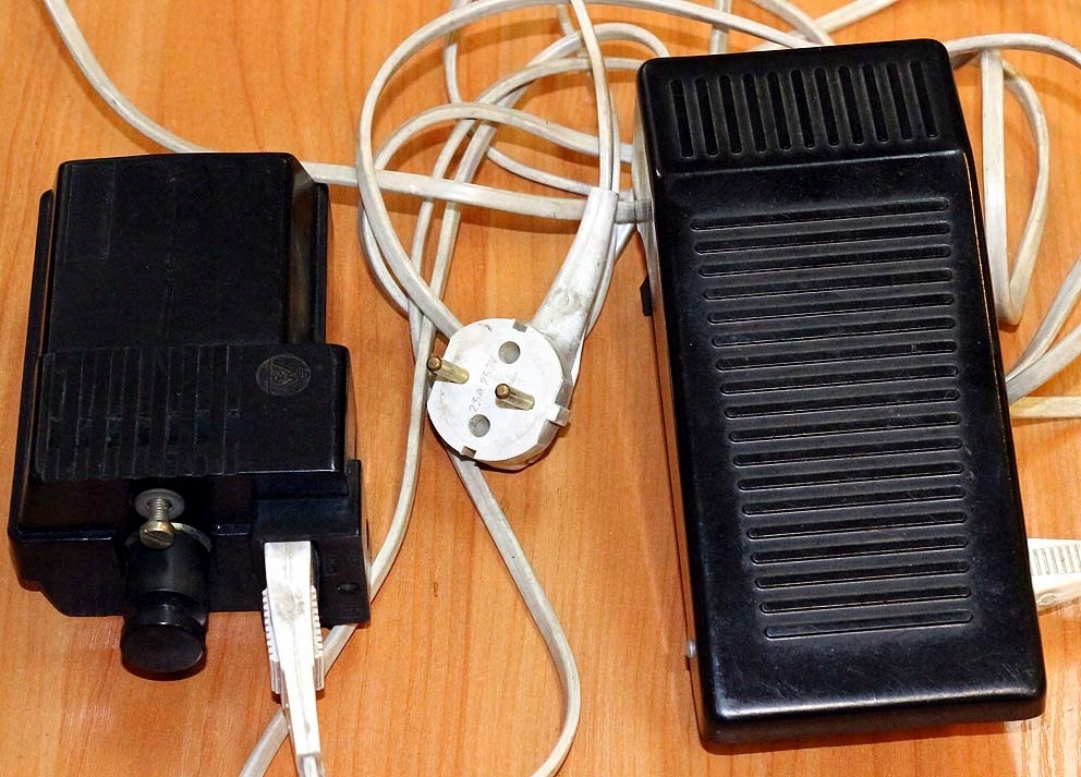 TUR 2 silnik, pedał i kabel do maszyny do szycia