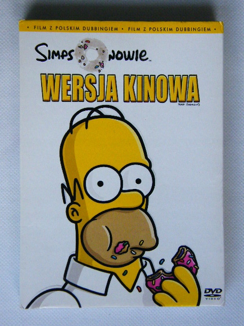 SIMPSONOWIE WERSJA KINOWA DVD