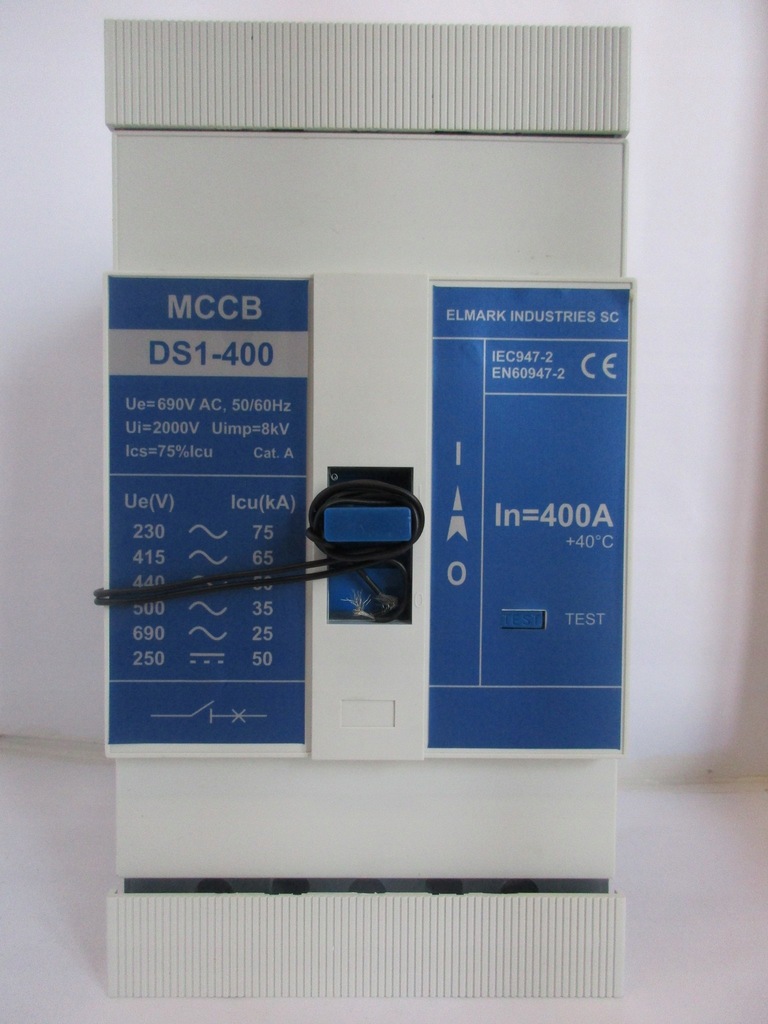 Wyłącznik mocy DPX 400A + cewka wybijakowa