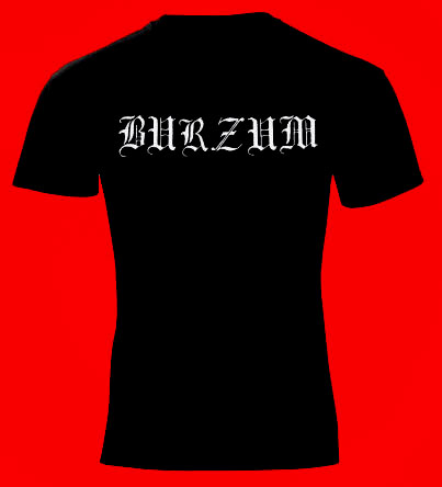 BURZUM stare logo koszulka BLACK super cena!!!