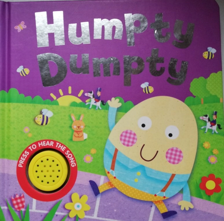 Grająca książeczka po angielsku Humpty Dumpty hit