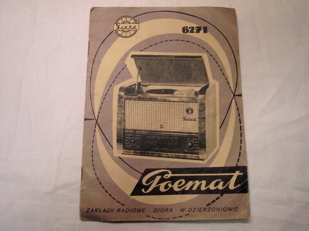 DIORA  - ZAKŁADY  RADIOWE  1959  R
