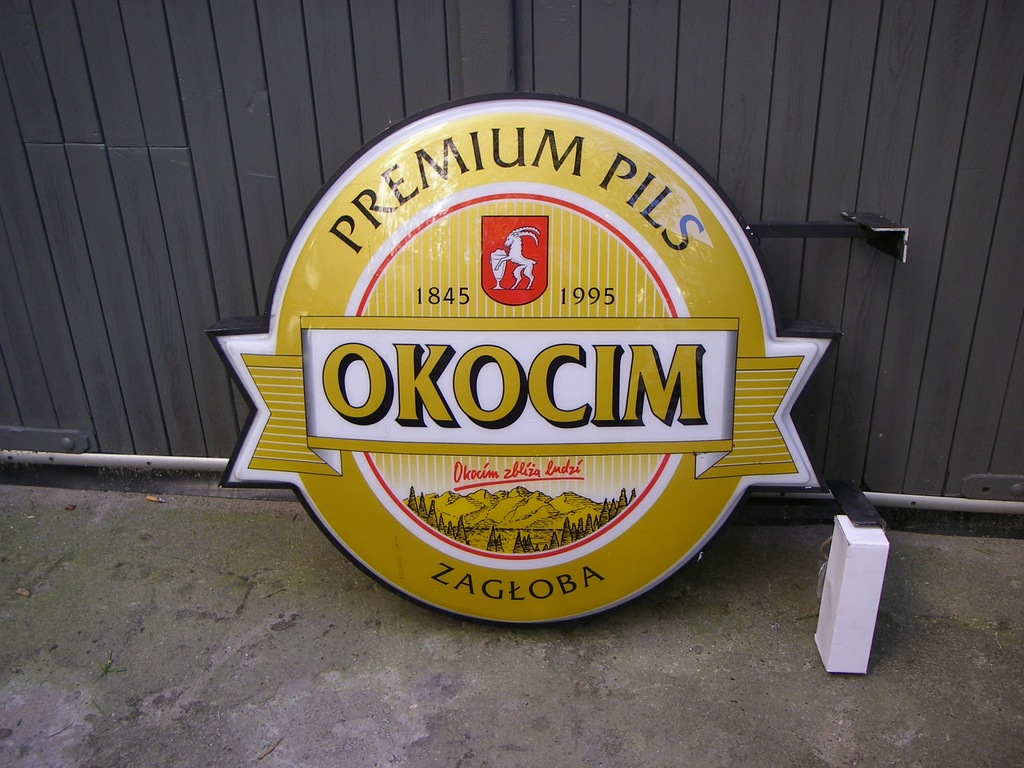 reklama, kaseton, neon, plafon OKOCIM