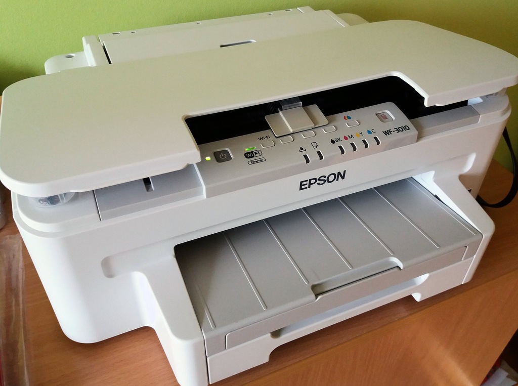 EPSON WF-3010 SUBLIMACJA + TUSZE   STAN IDEALNY