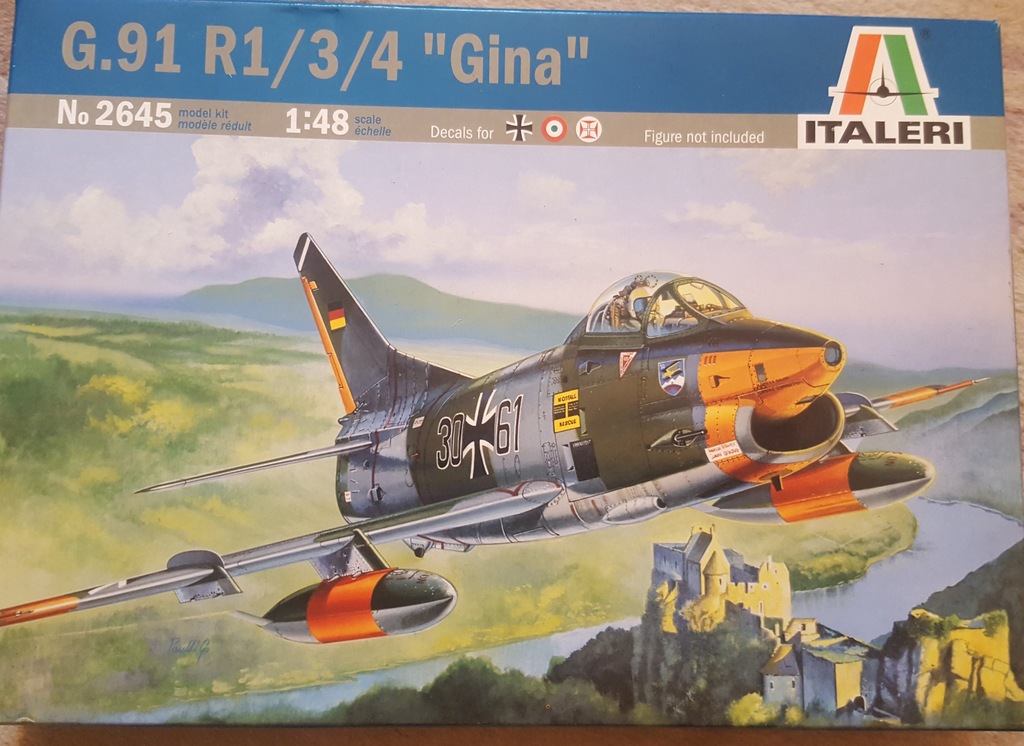 Italeri 2645 Fiat G91 R1/3