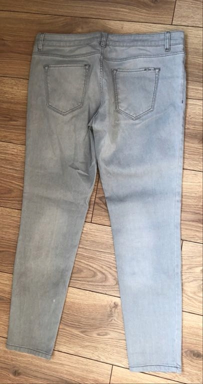Massimo Dutti szare jeansy 40/42 j. nowe