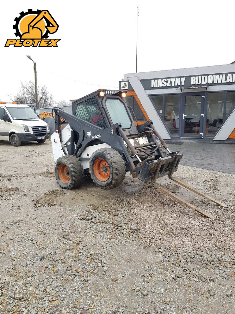 Mini Ładowarka BOBCAT 873 ŁYŻKA WIDŁY BRUTTO 3,5 t