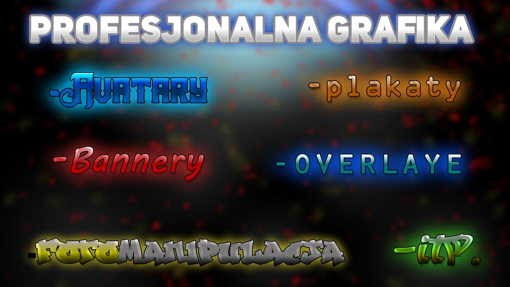 Profesjonalna Grafika- Avatary,Bannery itp na zam.