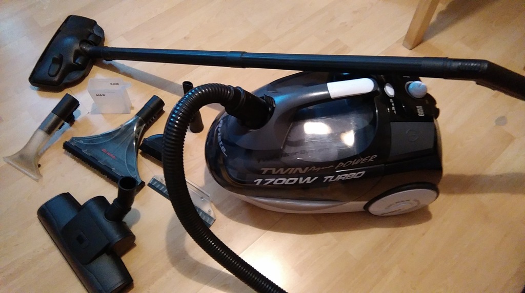 Ariete - Odkurzacz piorący Twin Aqua Power 1700W