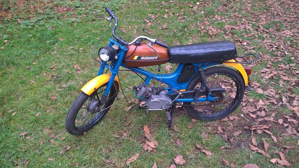 Motorower ROMET 1980 ogar komar motorynka kwity OC