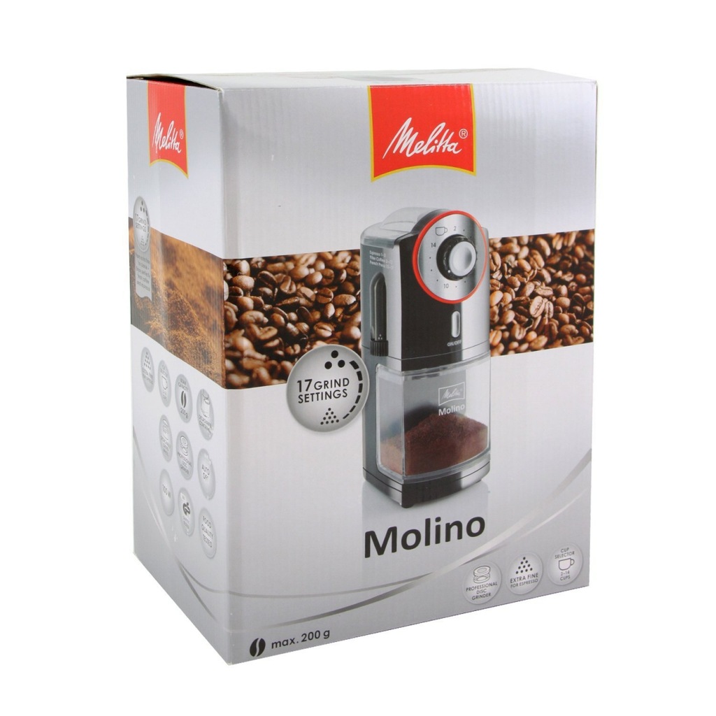 Melitta 101901 Molino Mlynek do kawy NOWOSC 7153043092 oficjalne