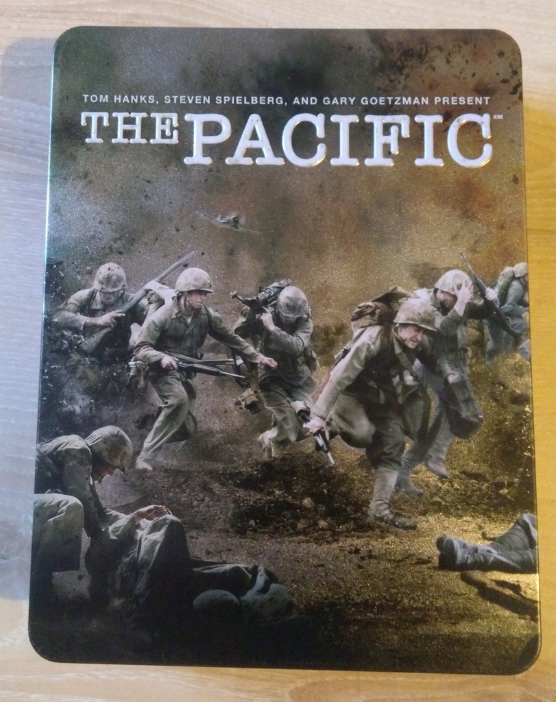 THE PACIFIC Pacyfik serial metal box 6 DVD lektor