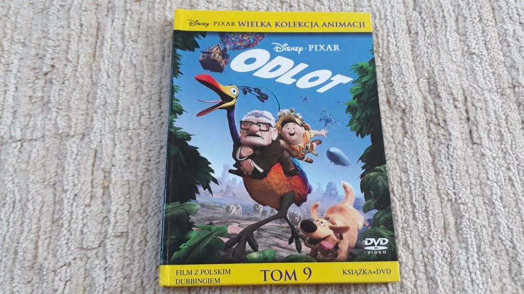 dvd ODLOT disney pixar bajka dla całej rodziny