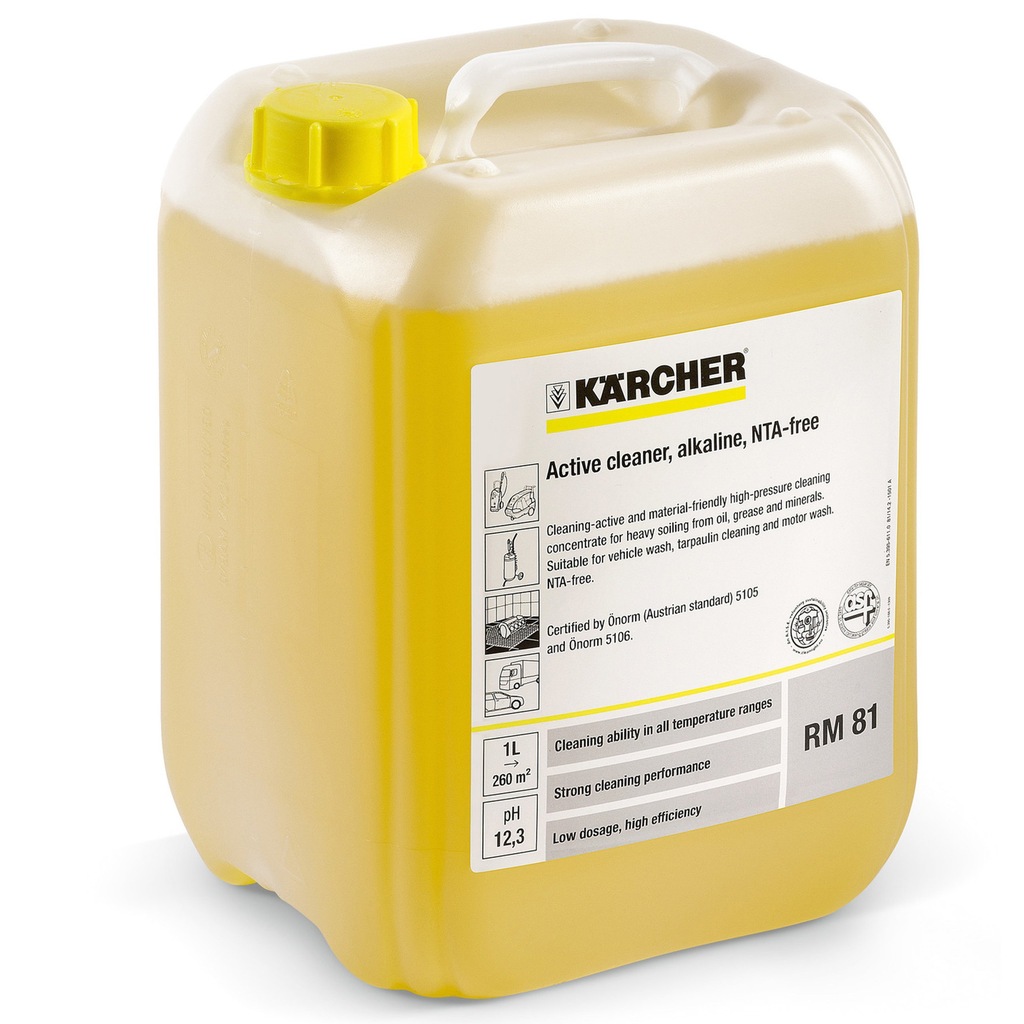PŁYN DO MYCIA MASZYN ROLNICZYCH KARCHER 10L PROF