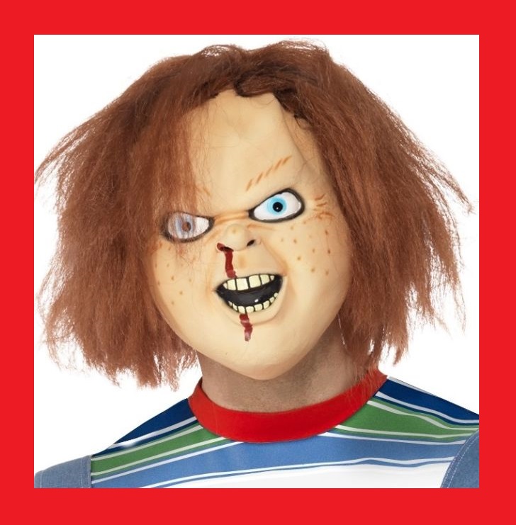 LALKA LALECZKA CHUCKY MASKA Strój Kostium DLA PARY