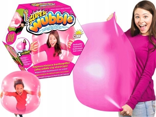 BAŃKO PIŁKA SUPER WUBBLE COBI GIGANT 90 CM RÓŻNE