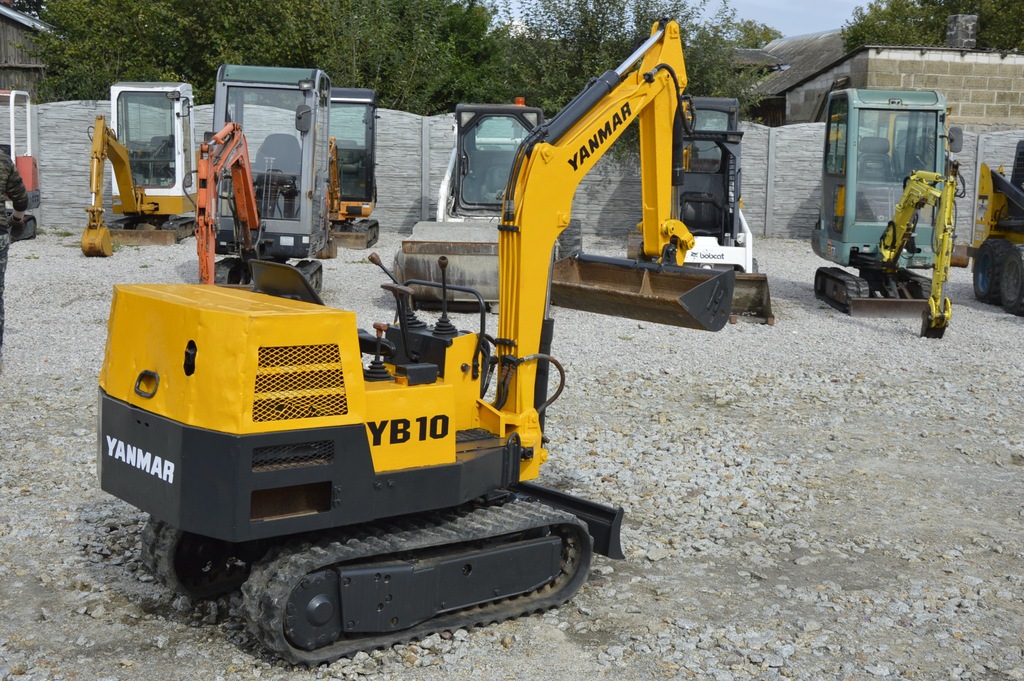 Minikoparka mini koparka YANMAR YB10 BRUTTO OKAZJA
