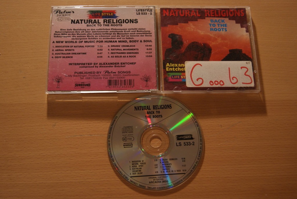 NATURAL RELIGIONS - BACK TO THE ROOTS [CD]