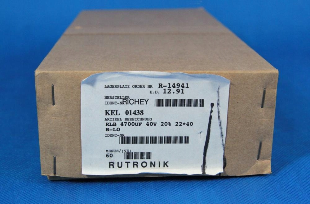 KONDENSATOR ELEKTROLITYCZNY WOJSKOWY 4700uF 40V - 7453126309 ...