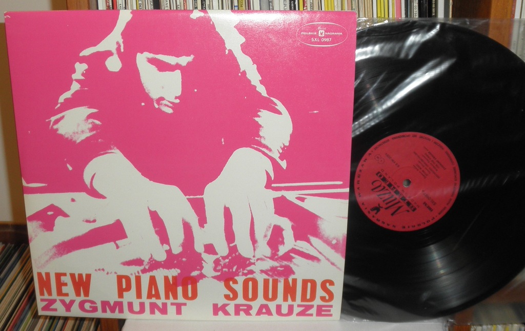 ベルギー製 LPレコード Zygmunt Krauze – New Piano Sounds