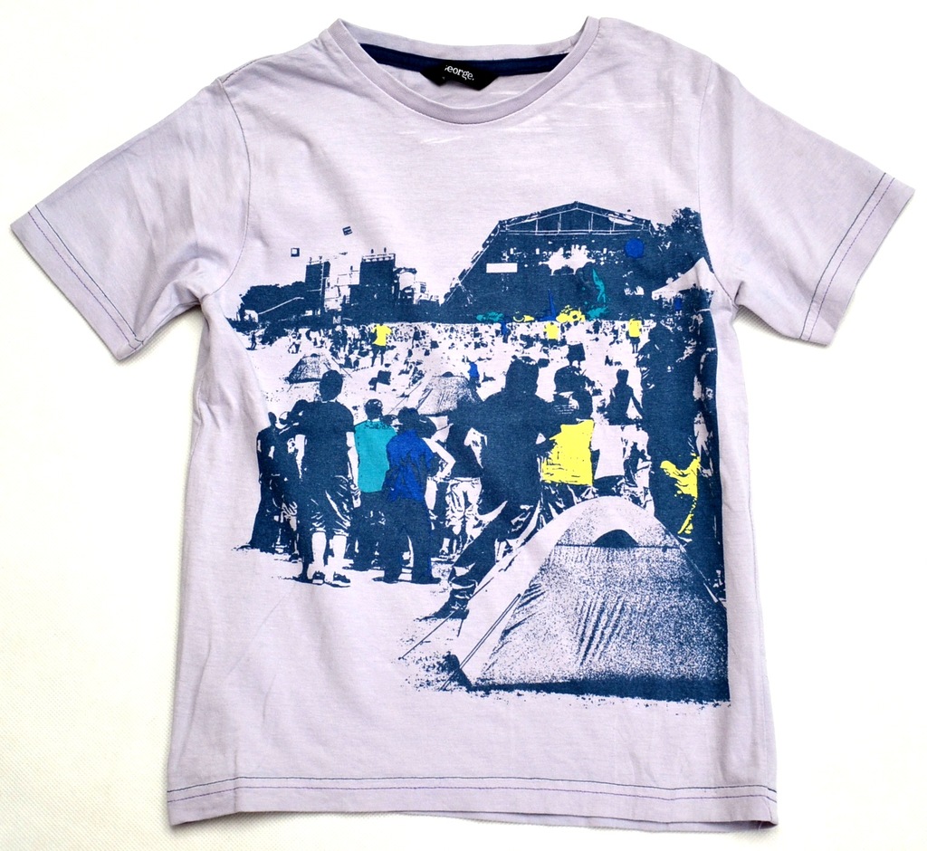 %85* Stylowy bawełniany t-shirt George Boys 110