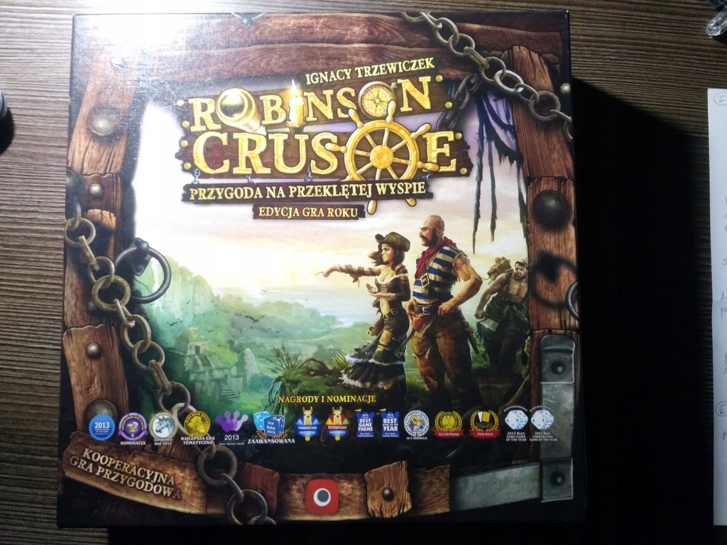 Robinson Cruzoe kooperacyjna gra planszowa edycja